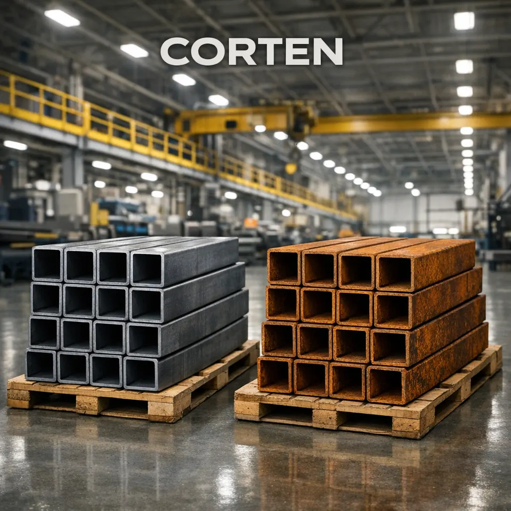 Corten B Çelik Profil Boru