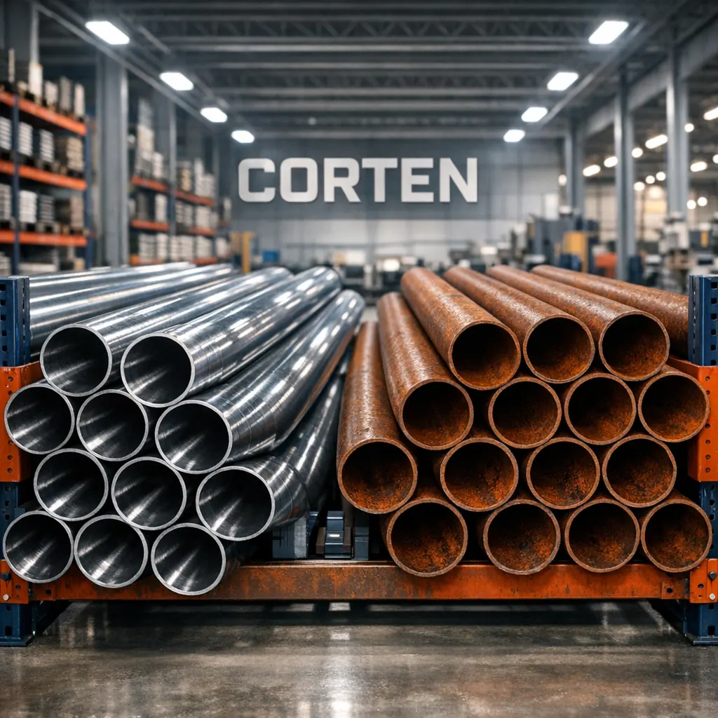 Corten B Çelik Boru