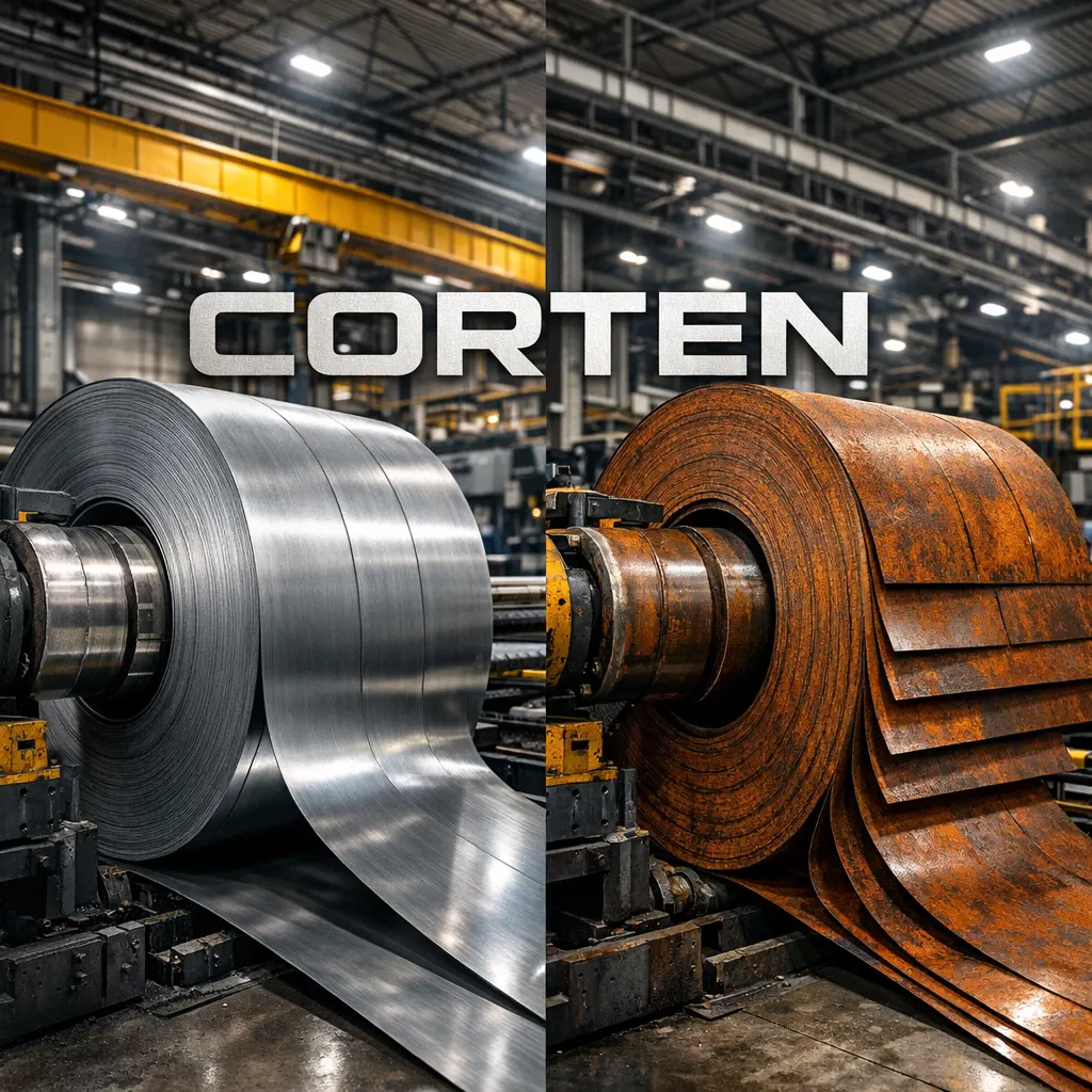 Corten B Çelik Rulo Sac