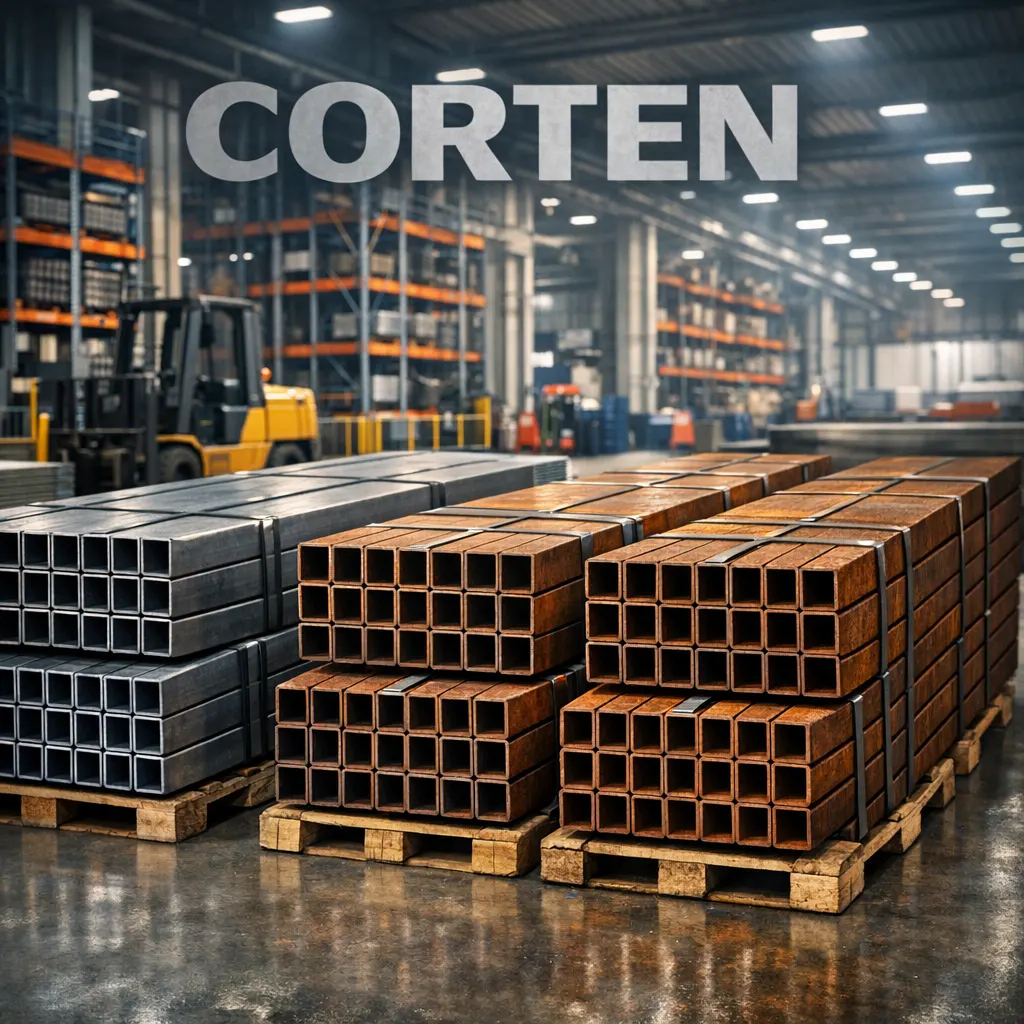 Corten A Çelik Profil Boru