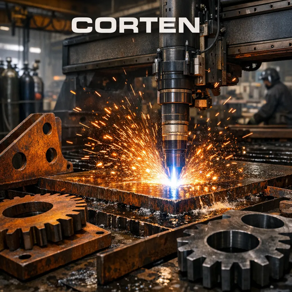 Corten B Plazma Kesim Hizmeti