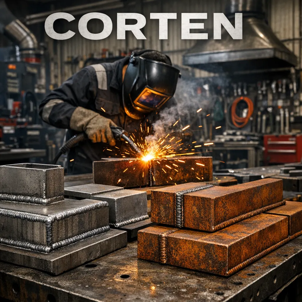 Corten A Kaynak Hizmeti