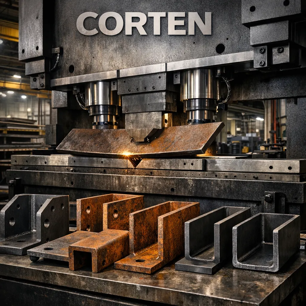 Corten B Bükme ve Şekillendirme Hizmeti